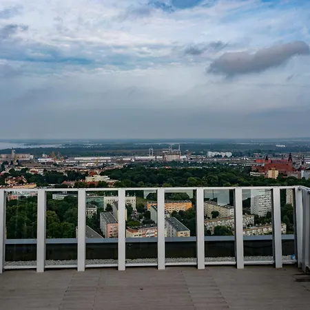 아파트 Hanza Tower Gold 19th Floor 슈체친