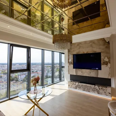 Appartement Hanza Tower Gold 19th Floor Szczecin