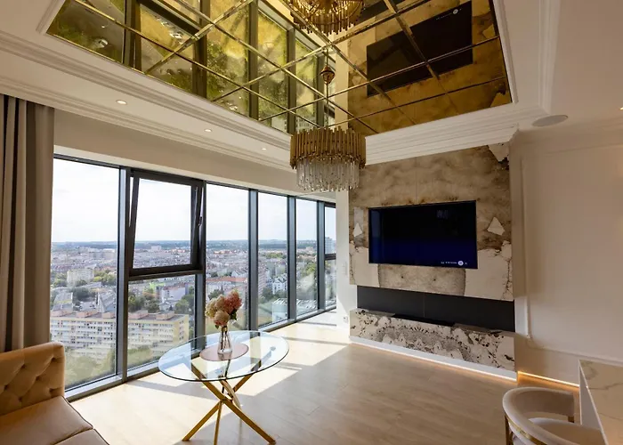 Apartamento Hanza Tower Gold 19th Floor Szczecin